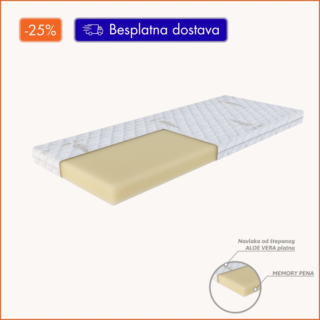 Naddušek Memory Pena Lavanda -25%