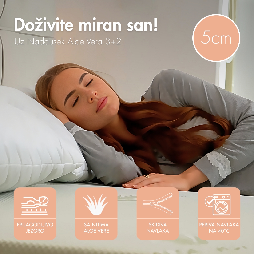 Naddušek Aloe Vera 3 + 2