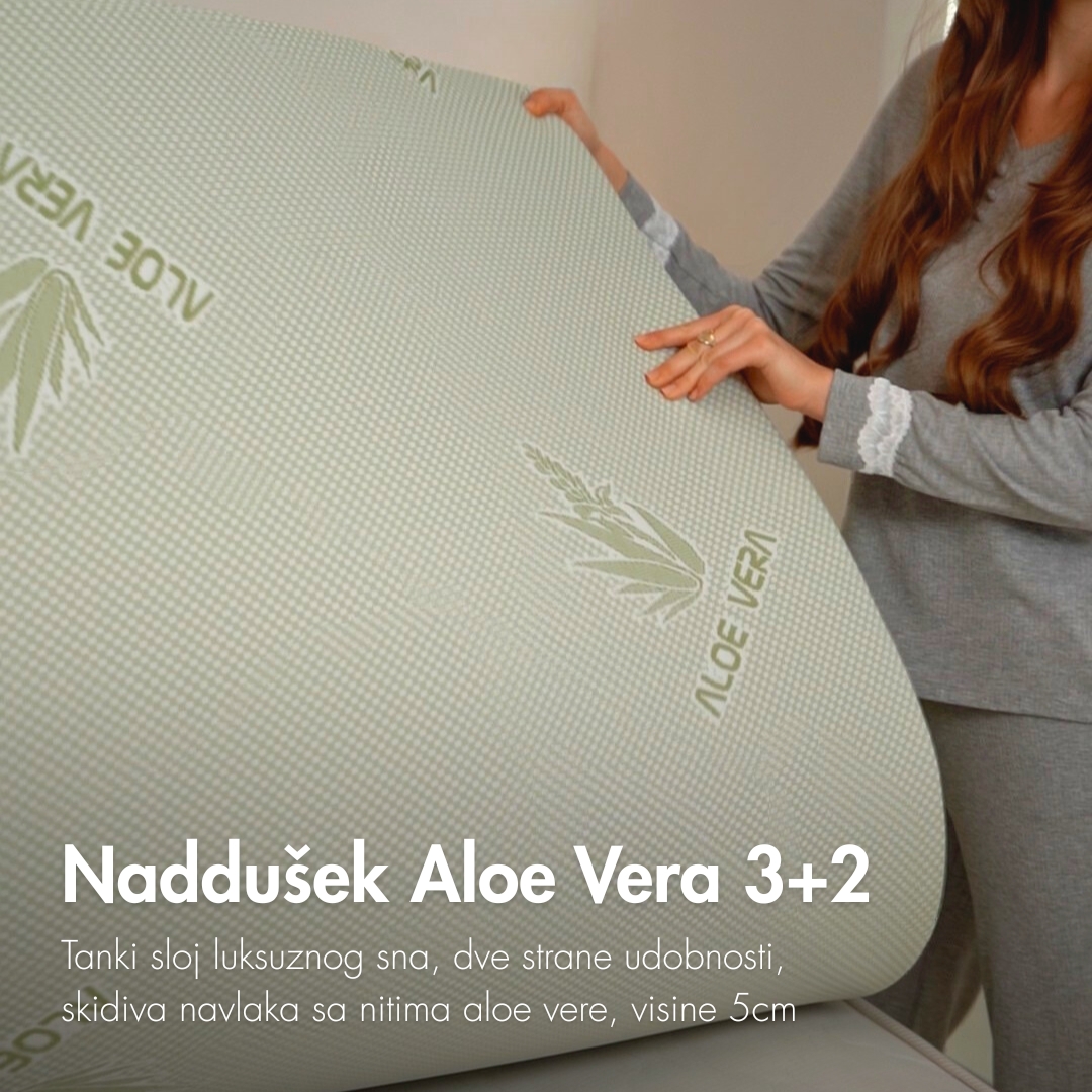Naddušek sa dodatkom aloe vere